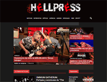 Tablet Screenshot of hellpress.com